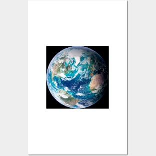 Blue Marble image of Earth (2005) (F001/0388) Posters and Art